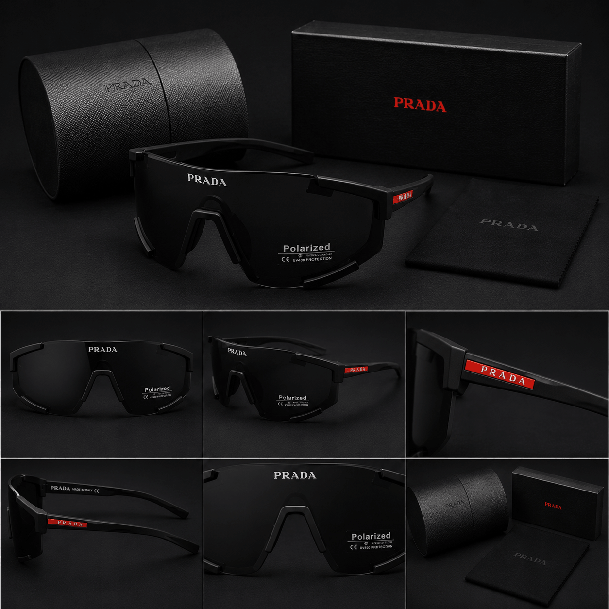 SunGlasses Mask - Black - Προσφορά